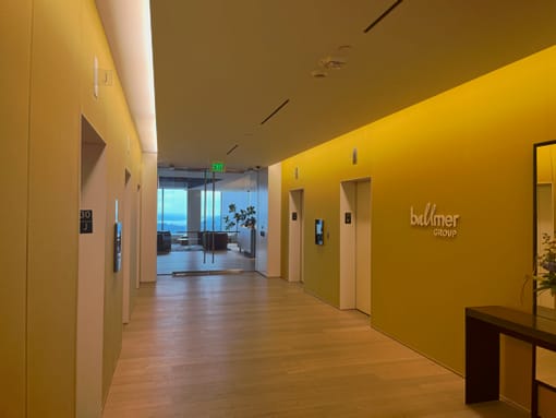 The Ballmer Group office in Seattle.