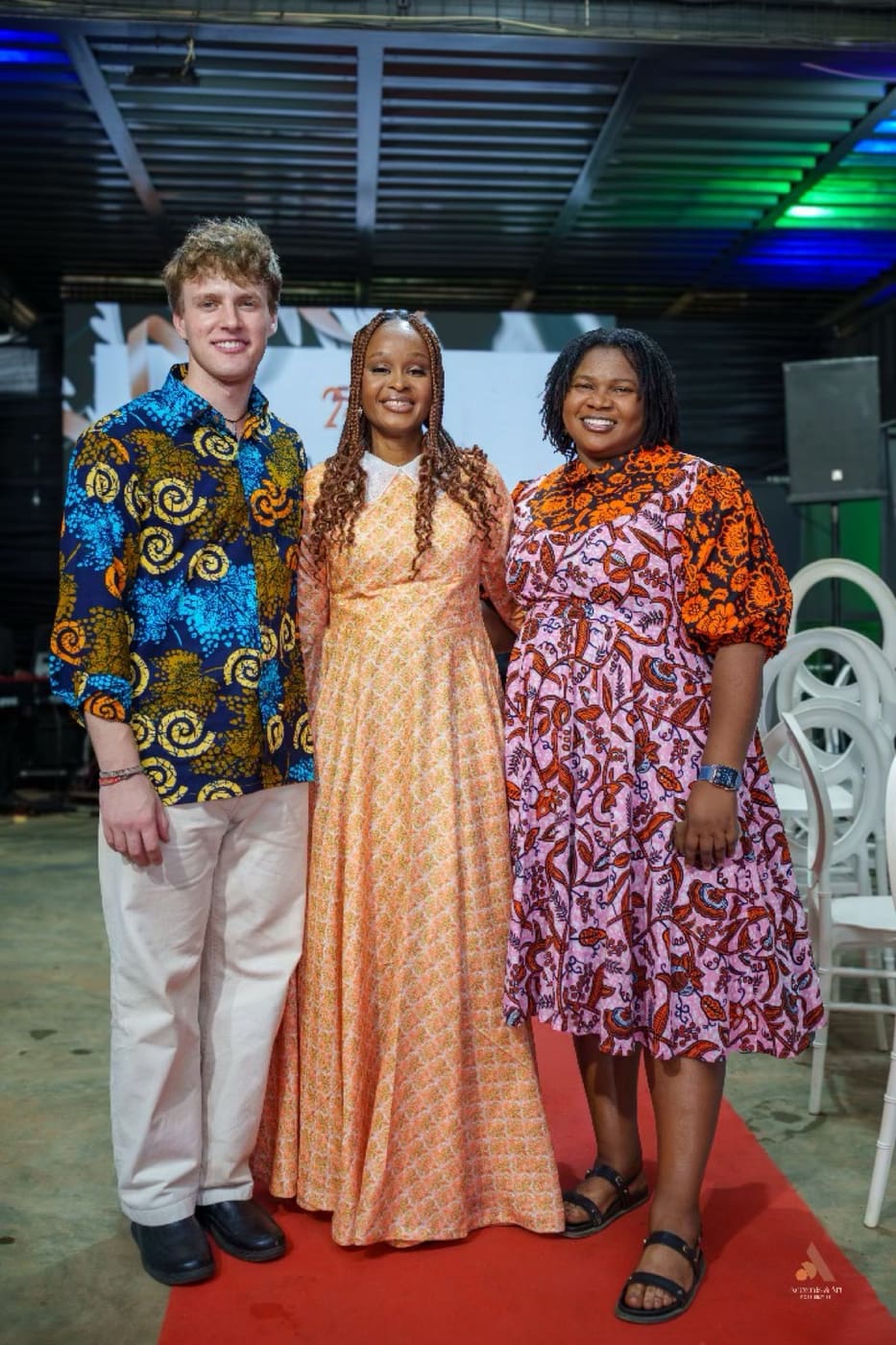 With Constance and Bernice at A&A's 25th Anniversary Party.