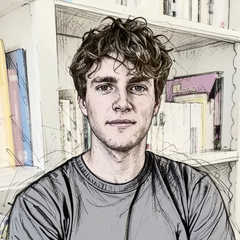 Painted portrait of JD Pruett